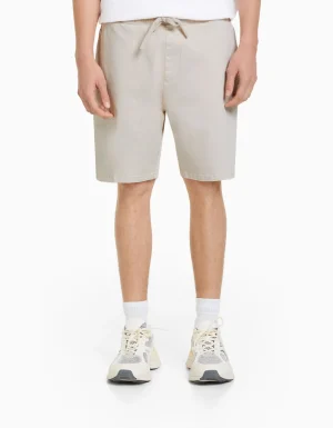 Bermuda jogger-BERSHKA New