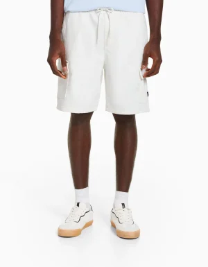 Bermuda jogger cargo-BERSHKA Online