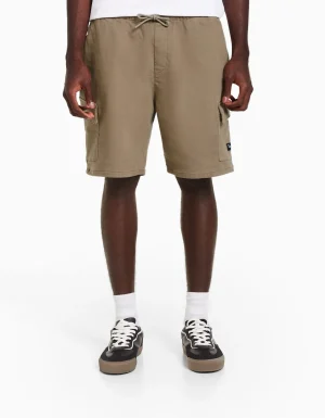 Bermuda jogger cargo-BERSHKA Hot