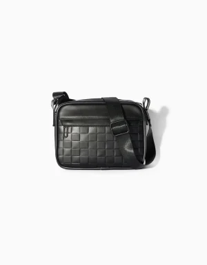 Bolso crossbody efecto damero-BERSHKA Clearance