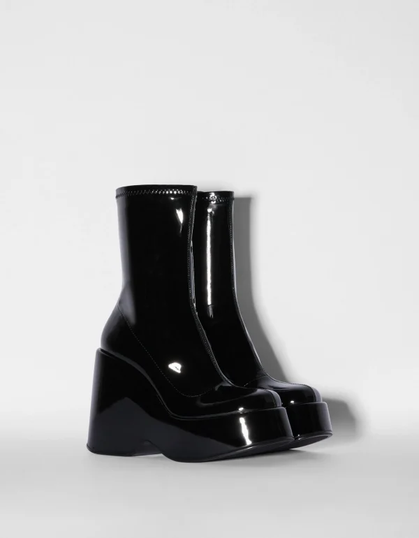 Botines tacón plataforma ajustados-BERSHKA Sale