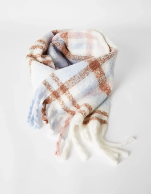 Bufanda cuadros-BERSHKA Discount