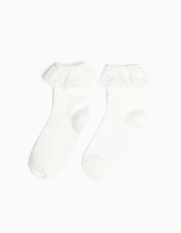 Calcetínes volantes-BERSHKA Hot