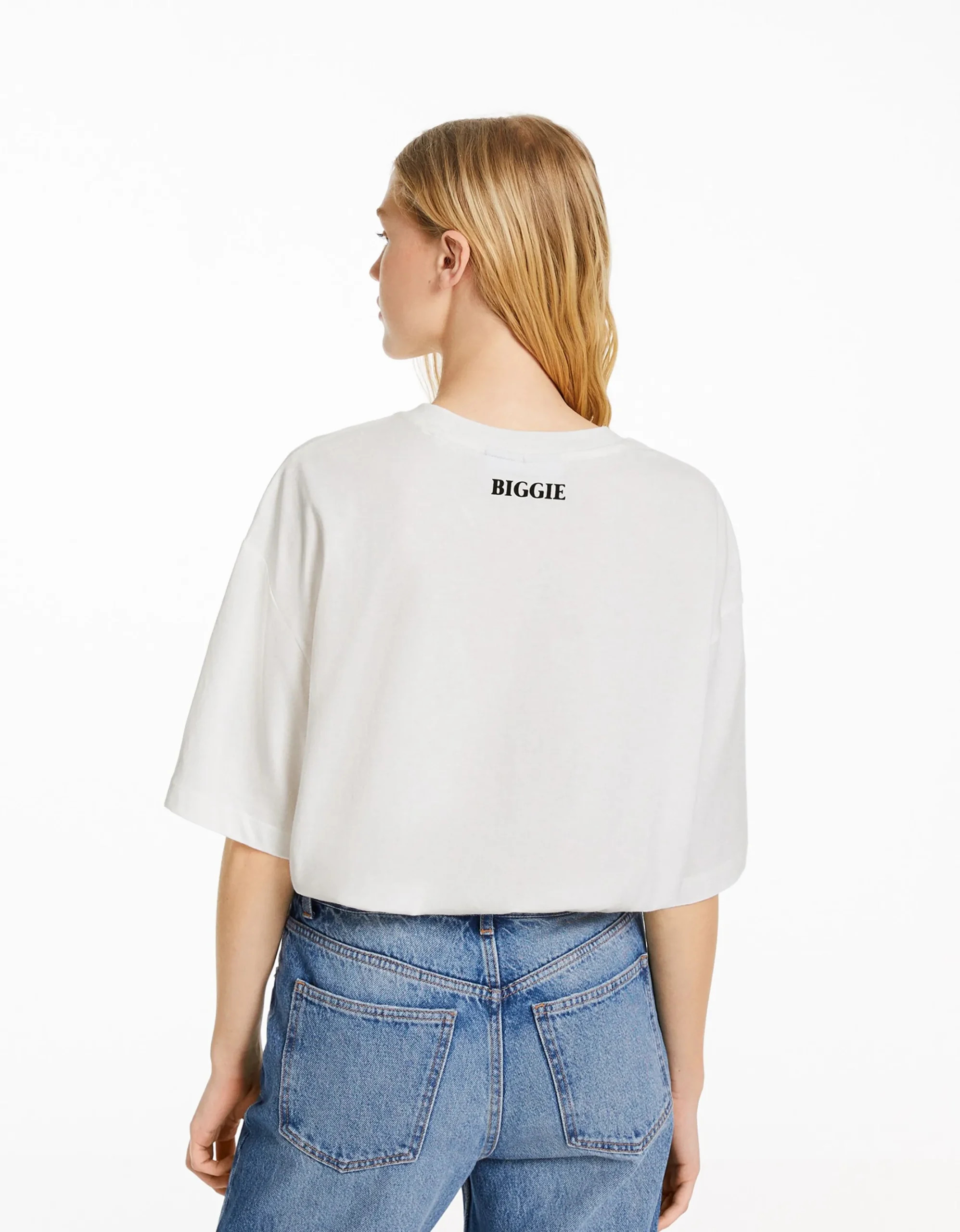 Camiseta manga corta boxy fit The Notorious B.I.G.-BERSHKA Hot