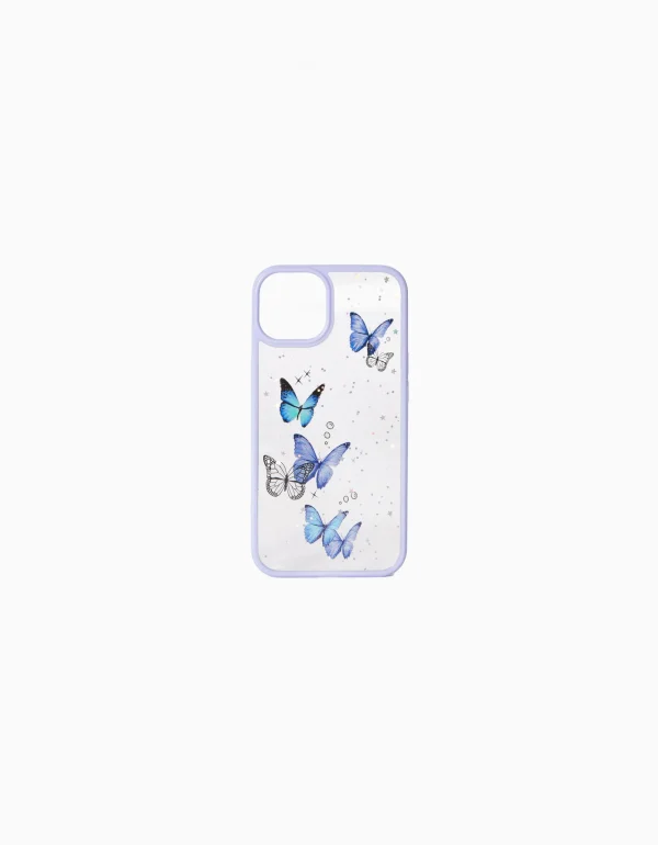 Carcasa móvil iPhone mariposas-BERSHKA Fashion