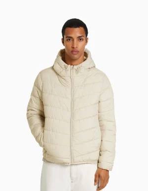 Cazadora acolchada ligera-BERSHKA Cheap