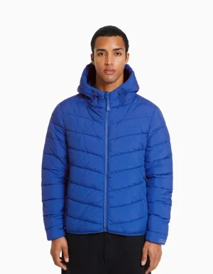 Cazadora acolchada ligera-BERSHKA Outlet