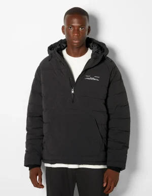 Cazadora canguro acolchada-BERSHKA Sale