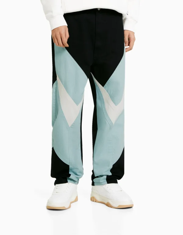 Jeans baggy racing-BERSHKA Sale