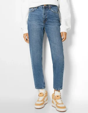 Jeans mom-BERSHKA Shop