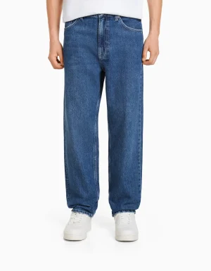Jeans 90´s wide-BERSHKA Store
