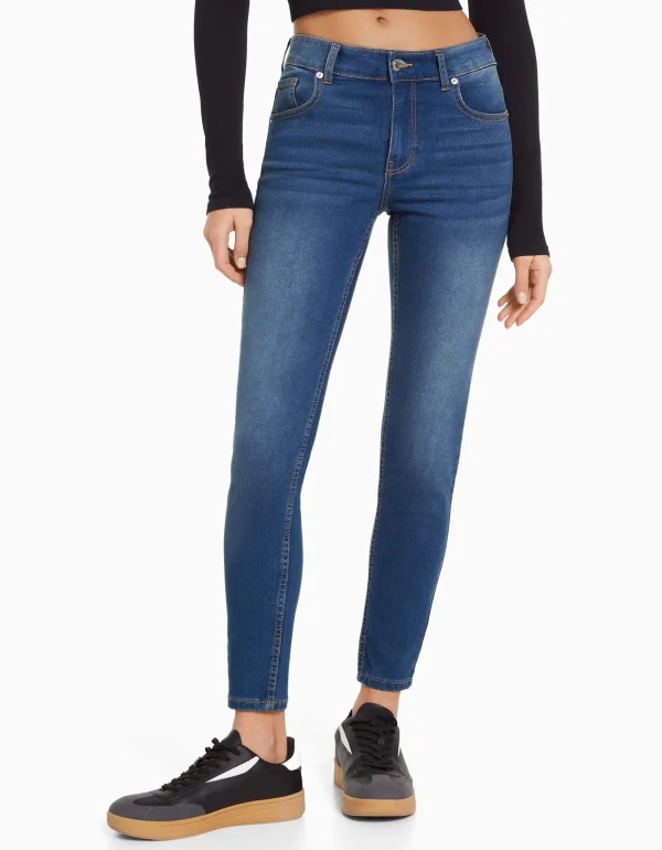 Jeans skinny push up-BERSHKA Fashion