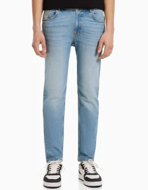 Jeans slim-BERSHKA Cheap
