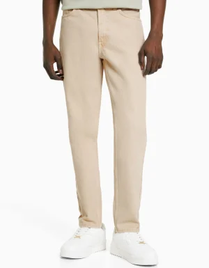 Jeans straight vintage-BERSHKA Clearance