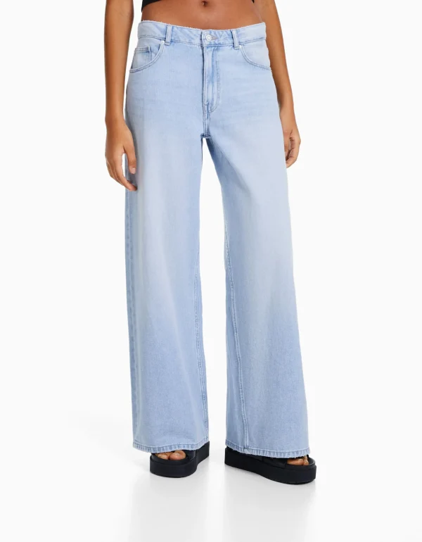 Jeans wide leg-BERSHKA Outlet