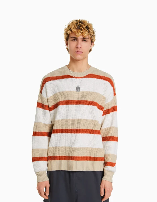 Jersey raya horizontal-BERSHKA Fashion