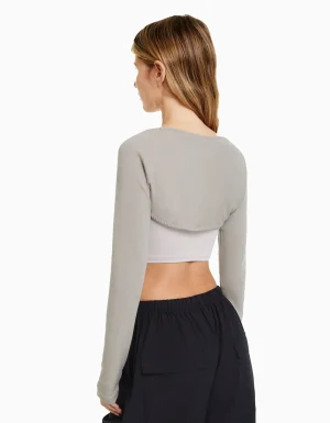 Manguitos básicos-BERSHKA Best Sale