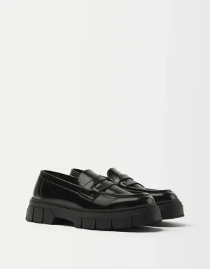 Mocasín suela track hombre-BERSHKA Store
