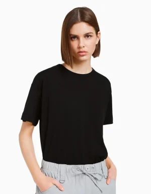 Pack 2 camisetas manga corta oversize-BERSHKA Hot