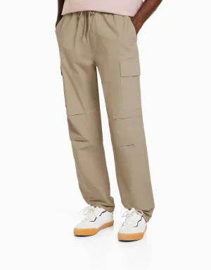 Pantalón cargo stoppers-BERSHKA Online