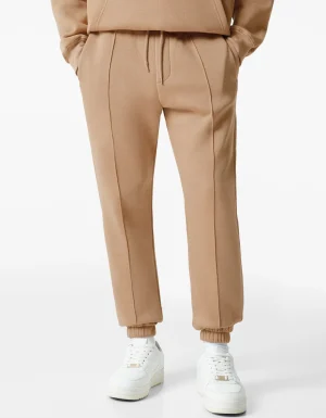Pantalón felpa jogger-BERSHKA Cheap
