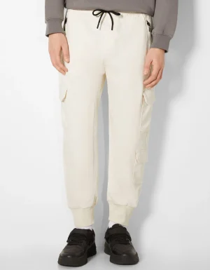 Pantalón jogger cargo slim-BERSHKA Fashion