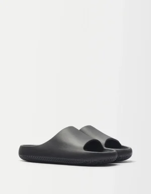 Sandalia plana textura hombre-BERSHKA Discount