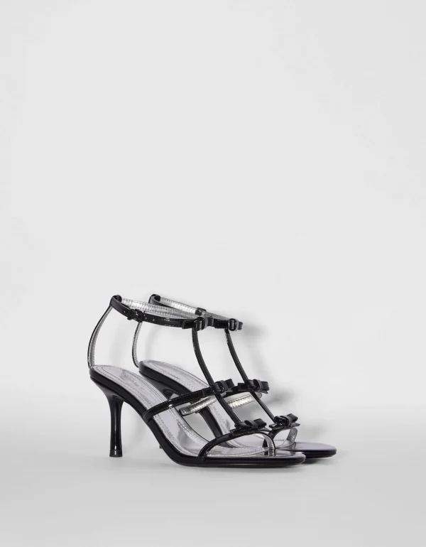 Sandalia tacón lazos-BERSHKA Flash Sale