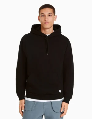 Sudadera capucha oversize-BERSHKA New