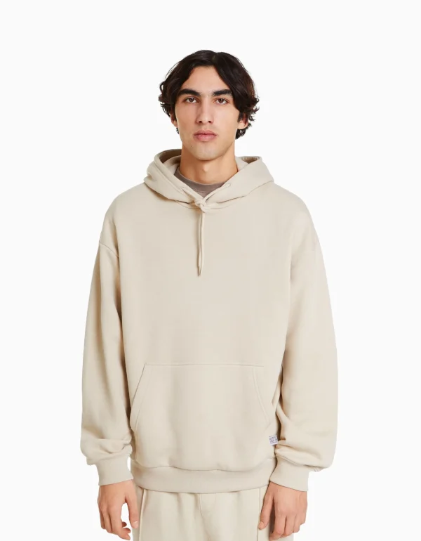 Sudadera capucha oversize-BERSHKA Cheap