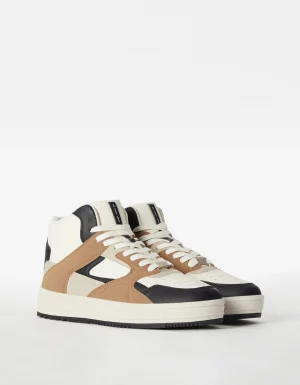 Zapatillas abotinadas hombre-BERSHKA Hot