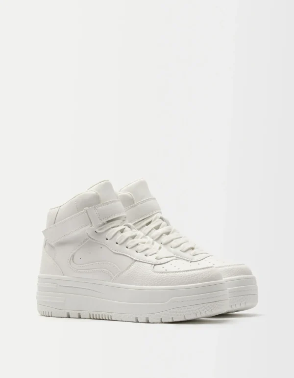 Zapatillas abotinadas tira-BERSHKA Best Sale