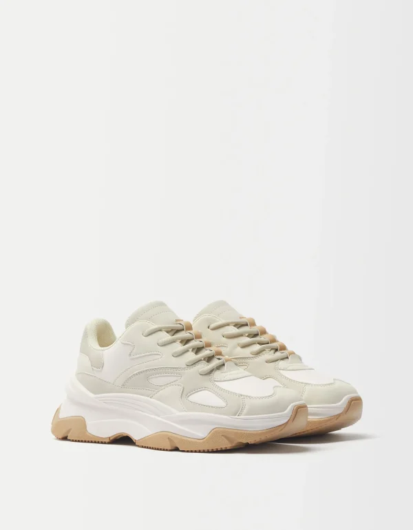 Zapatillas combinadas-BERSHKA New