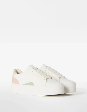 Zapatillas plataforma combinadas-BERSHKA Hot
