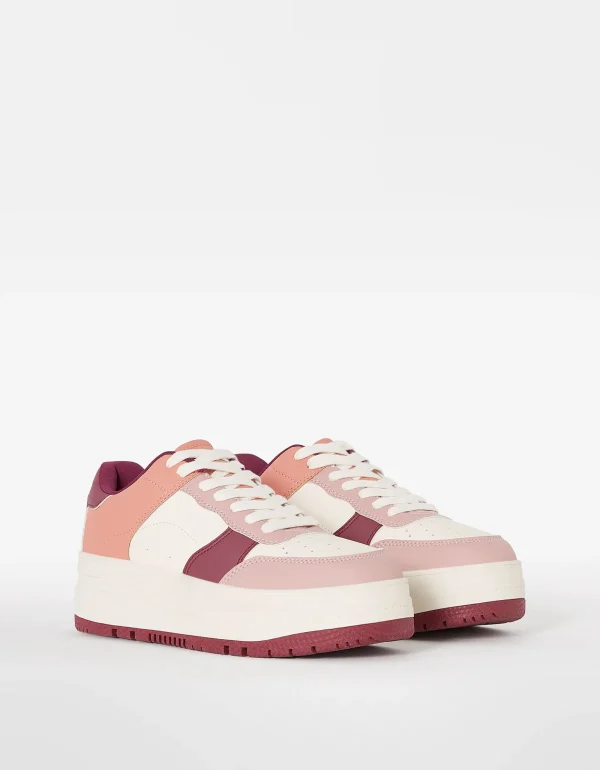 Zapatillas plataforma combinadas-BERSHKA Best Sale