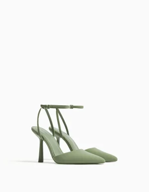 Zapato tacón destalonado pulsera-BERSHKA Cheap