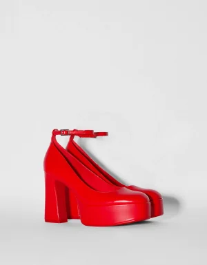 Zapato tacón plataforma XL-BERSHKA Cheap